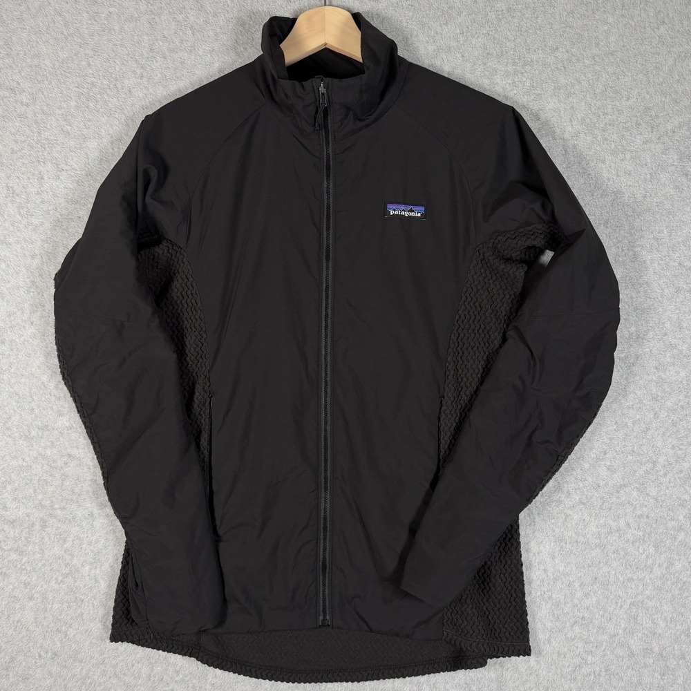 Patagonia Nano-Air Light Hybrid Jacket Women Medium Black Full Zip Outdoor 84352
